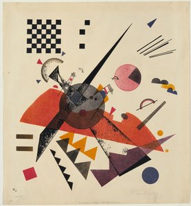 Pomarańczowy, 1923 autorstwa Wassily Kandinsky