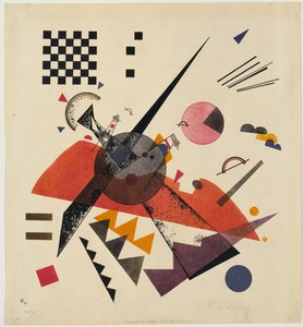 Litografia „Pomarańczowa” Wasilija Kandinsky