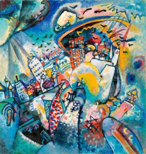 plac Czerwony autorstwa Wassily Kandinsky