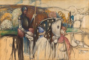 Podróżnik Ritter autorstwa Wassily Kandinsky