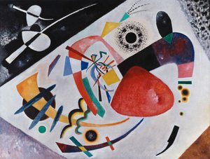 Czerwona plama II autorstwa Wassily Kandinsky
