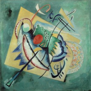 Rotes Owalne autorstwa Wassily Kandinsky