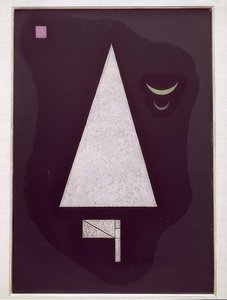 Spiczasty biały. 1930 autorstwa Wassily Kandinsky