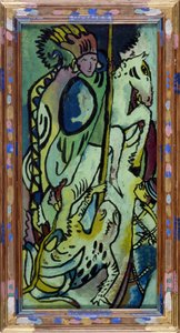 Św. Jerzy II autorstwa Wassily Kandinsky