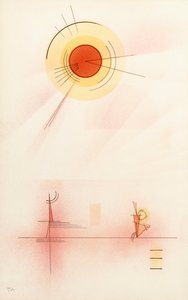 Światło słoneczne autorstwa Wassily Kandinsky