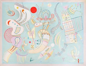 Wyczyść napięcia autorstwa Wassily Kandinsky
