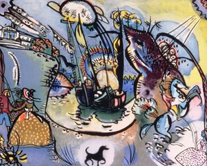Port, 1916 autorstwa Wassily Kandinsky