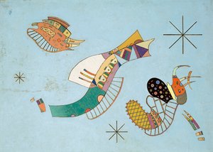 Trzy gwiazdy autorstwa Wassily Kandinsky