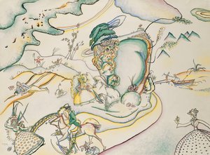 Drobiazgi III; Bagatellen III autorstwa Wassily Kandinsky