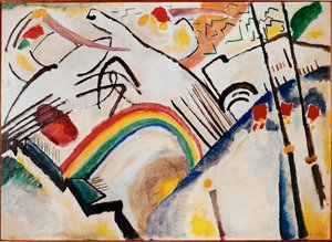 Bez tytułu (olej na płótnie) autorstwa Wassily Kandinsky