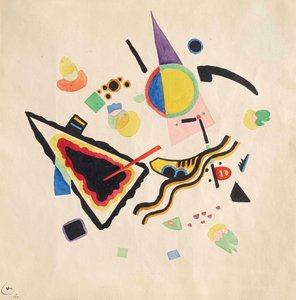 Bez tytułu, 1921. autorstwa Wassily Kandinsky