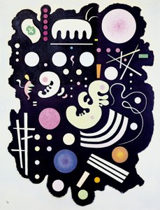 Obraz "Variegated Black" Kandinsky