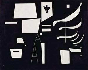 Biały - miękki i twardy marzec autorstwa Wassily Kandinsky