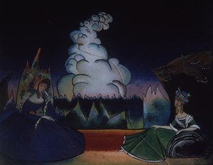 Biała chmura autorstwa Wassily Kandinsky