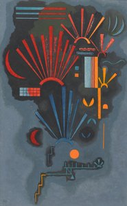 Zunehmen, 1933 (olej, tempera jajowa i tusz na papierze)