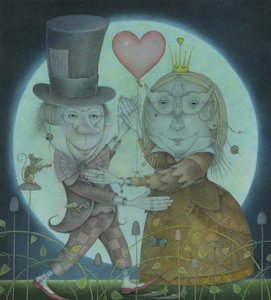 W świetle srebrzystego księżyca, 2010 (mieszane media) autorstwa Wayne Anderson