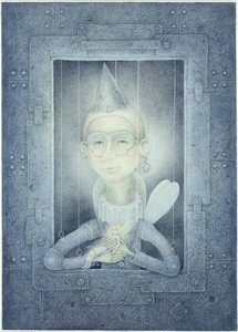 The Fairy Catcher, 2005 (media mieszane) autorstwa Wayne Anderson