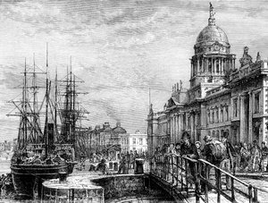 Dublin, Irlandia, XIX wiek.