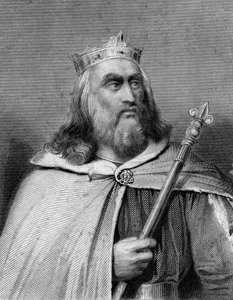 Król Clotaire II Franków, XIX wiek.