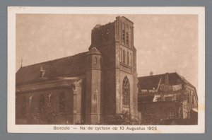 Borculo – Po cyklonie 10 sierpnia 1925 r. autorstwa Weenenk and Snel