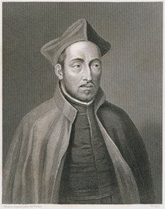 Ignatius de Loyola, grawerowane przez W. Holla, z World Religion, wydane przez A. Fullarton & Co. autorstwa Weirix