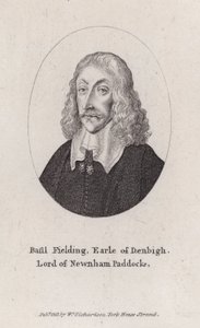 Basil Feilding, 2. hrabia Denbigh, angielski dyplomata, polityk i paliamentarski żołnierz w czasie wojny secesyjnej (grafika)