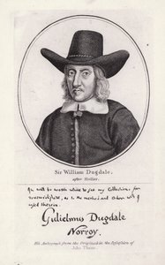 Sir William Dugdale (Grawerowanie)