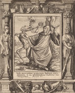 Opat, 1651. autorstwa Wenceslaus Hollar
