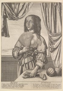 Aestas - Lato Trzy czwarte sezonów, 1641. autorstwa Wenceslaus Hollar