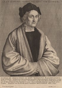 Ojciec Albrechta Durera, 1644. autorstwa Wenceslaus Hollar