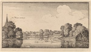 Albury autorstwa Wenceslaus Hollar