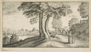 Albury autorstwa Wenceslaus Hollar
