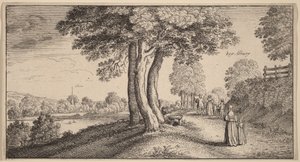 Albury autorstwa Wenceslaus Hollar
