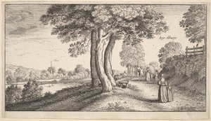 Albury, 1625-77. autorstwa Wenceslaus Hollar