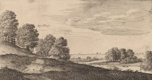 Albury, 1645. autorstwa Wenceslaus Hollar