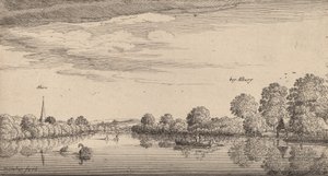 Albury, 1645. autorstwa Wenceslaus Hollar