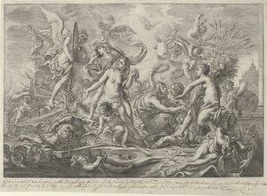 Alegoria pokoju westfalskiego, 1648