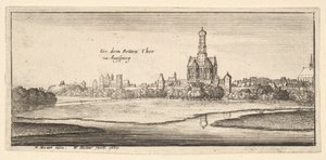 Augsburg, 1665. autorstwa Wenceslaus Hollar