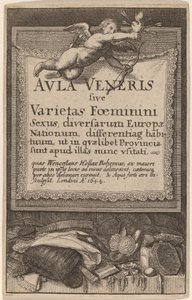 Sala Piątkowa: Strona tytułowa autorstwa Wenceslaus Hollar