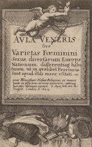Sala Piątkowa: Strona tytułowa, 1644. autorstwa Wenceslaus Hollar