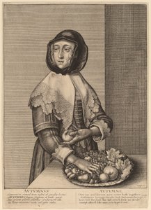 Jesień autorstwa Wenceslaus Hollar