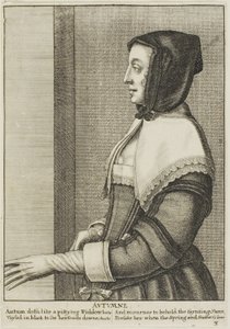 Jesień autorstwa Wenceslaus Hollar