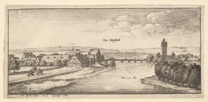 Cannstadt, 1665. autorstwa Wenceslaus Hollar