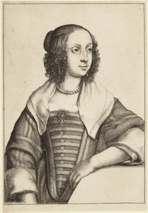 Katarzyna Howard autorstwa Wenceslaus Hollar