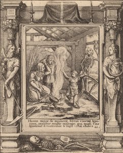 Dziecko, 1651. autorstwa Wenceslaus Hollar