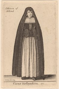 Obywatele Holandii autorstwa Wenceslaus Hollar