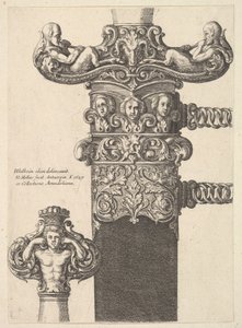 Sztylet i pochwa, 1645. autorstwa Wenceslaus Hollar