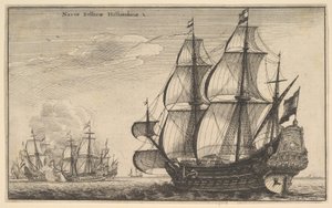 Holenderskie okręty wojenne Naves Bellicæ Hollandicæ, 1647.