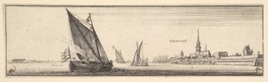 Emmerich, 1642-44. autorstwa Wenceslaus Hollar