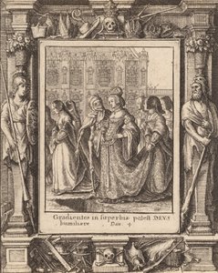 Cesarzowa, 1651. autorstwa Wenceslaus Hollar